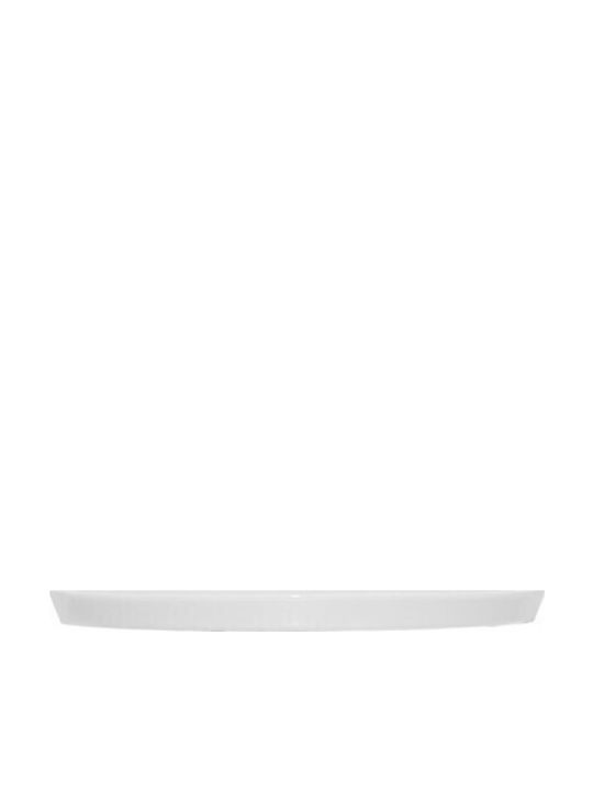 Estia Kyra Serving Plate Shallow White with Diameter 20cm