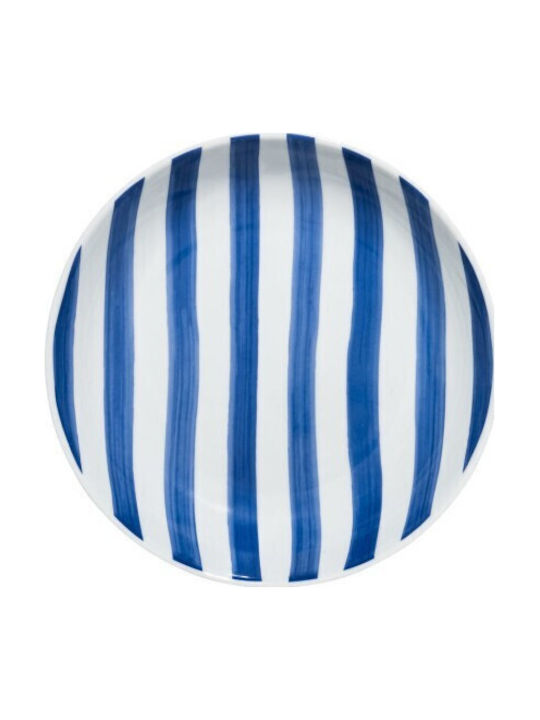 Estia Ligne Blue Deep Plate with Diameter 20cm 6 Pieces