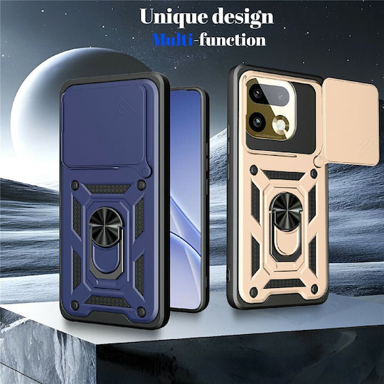 Techsuit Camshield Series Back Cover Din Silicon Negru Realme 16 Pro+