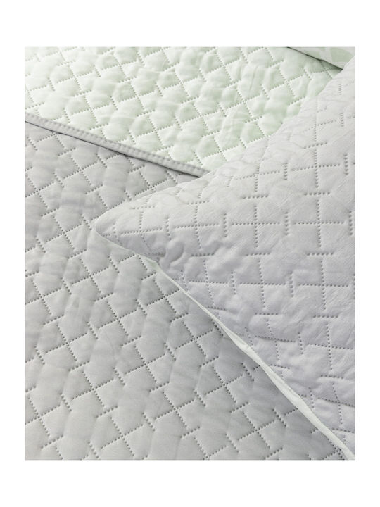 Nima Arden Σετ Κουβερλί Μονό Microfiber Arden Gray 160x240cm