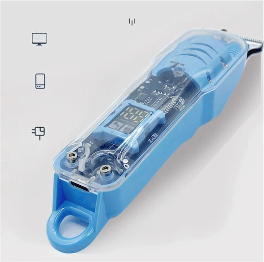 Cordless Hair Beard Trimmer Lcd Display 5 W 800 Mah