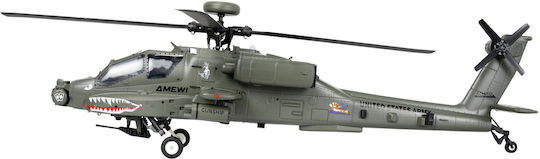Amewi Amewi Apache Ah-64d Remote Controlled Model Helicopter Electric Motor 1:32