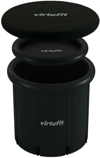 Virtufit Ледена Вана Xxl 375 Литра Антрацит Аксесоари