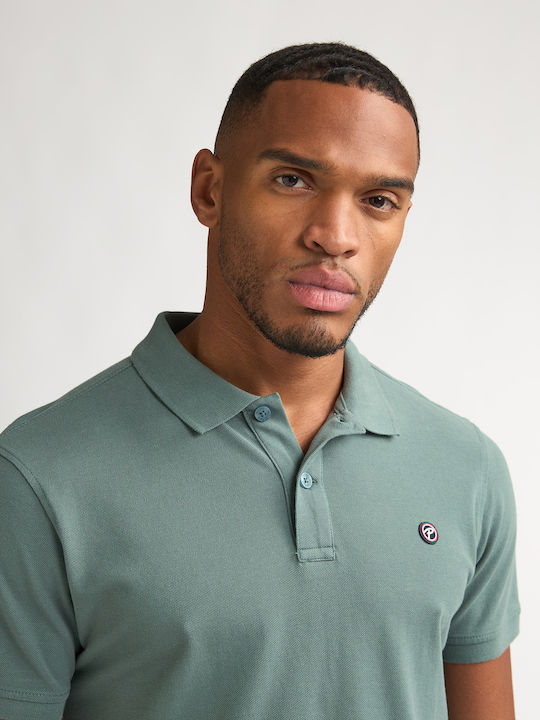 Polo Short Sleeve Blouse Green