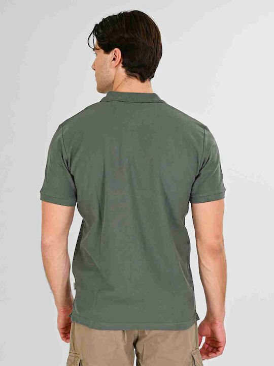 Polo Short Sleeve Blouse Agave Green