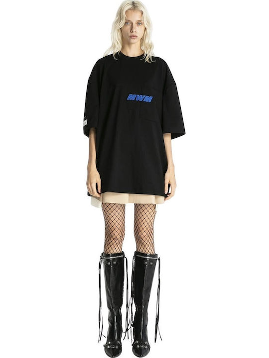 T-shirt Μαύρο
