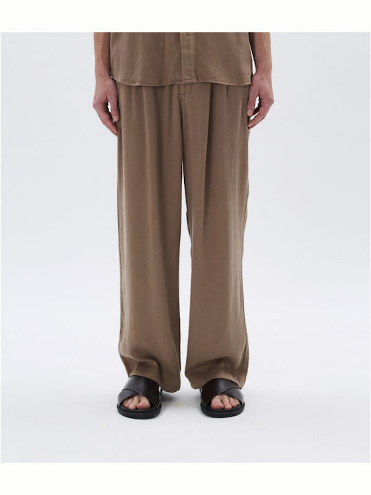 Pantaloni în Fit Relaxed Camel