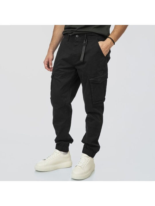 Παντελόνι Cargo Ελαστικό Black
