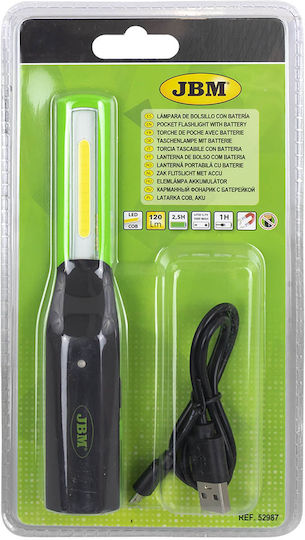 JBM Battery Workshop Light LED with Brightness up to 120lm