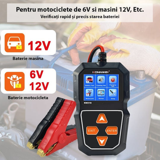 Konnwei KW218 Дигитален Тестер за батерии