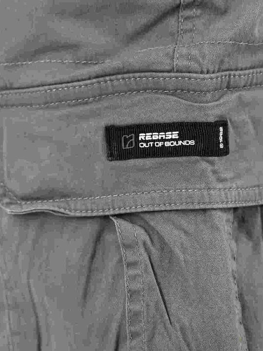 Herrenhosen Cargo Elastisch Lt Anthrazit
