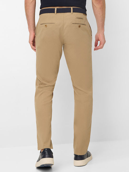 Herrenhosen Chino in Slim Passform Beige