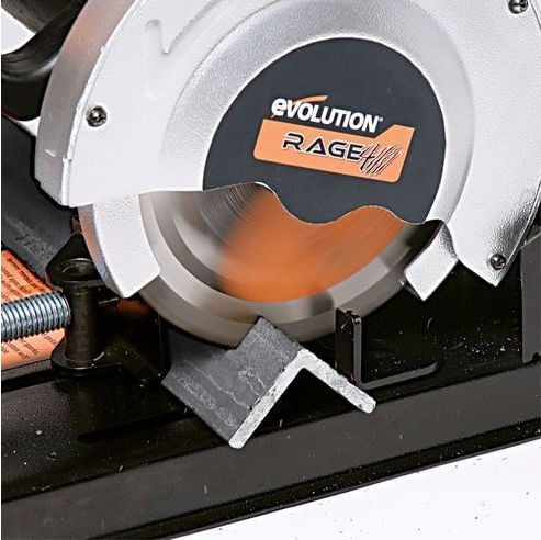 Evolution Δισκοπρίονο Κοπής Μετάλλου Rage 4 με Ισχύ 1.25kW