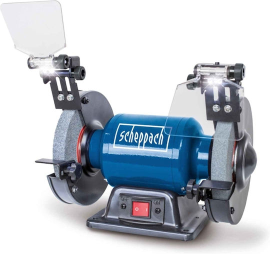 Scheppach Двойно колело SM150L с Мощност 40 Watt
