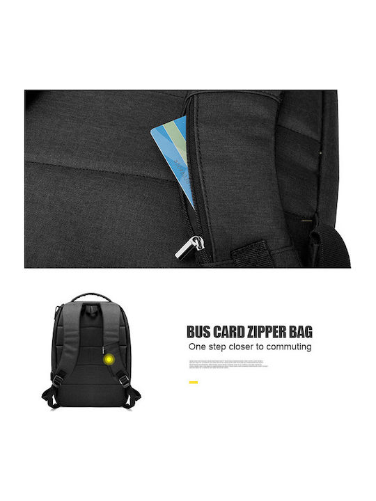 Arctic Hunter 1701l Waterproof Laptop Backpack 15.6" with USB Port in Black Colour