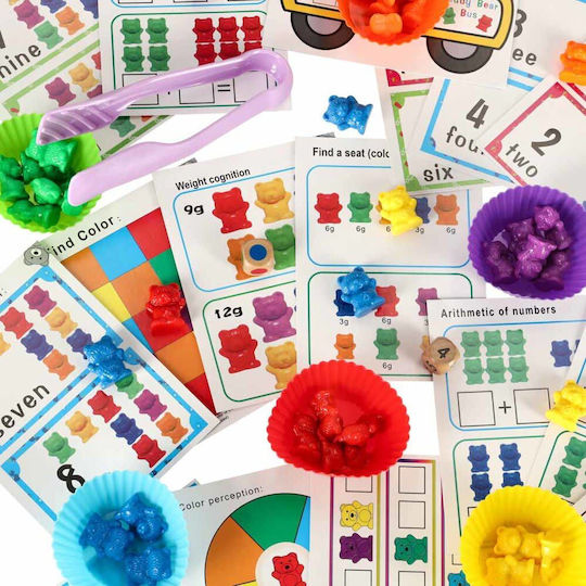 Αρκουδάκια Eκπαιδευτική Mάθηση Μέτρηση Montessori