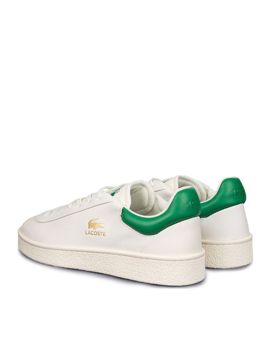 Lacoste Baseshot Sneakers White / Green Lacoste Baseshot Sneakers White / Green
