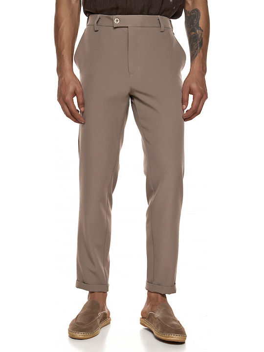 Elastic Gray Men's Trousers