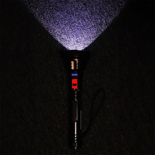 TelForceOne Φακός LED με Μέγιστη Φωτεινότητα 600lm