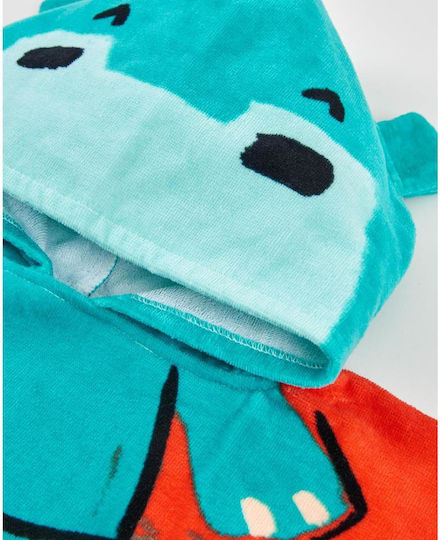 Poncho Towel Boy Tuc Tuc-11409320-Blue