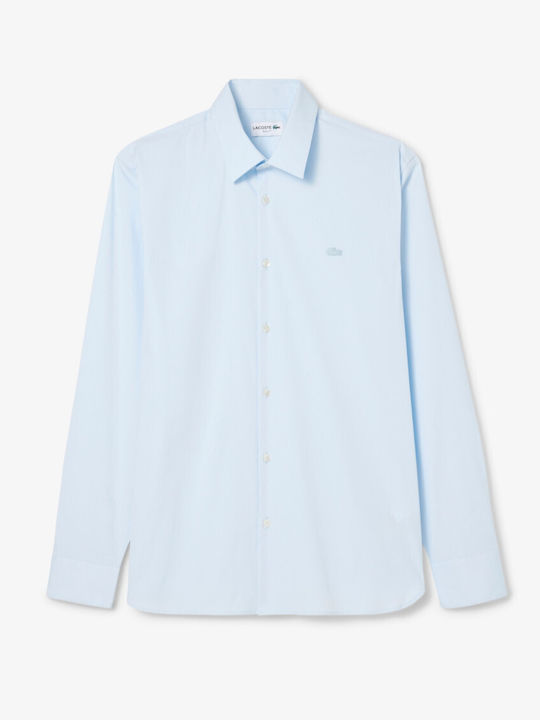 Long Sleeve Shirt in Narrow Fit Light Blue