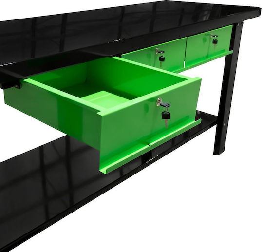 JBM Bancă 200x64x86.5cm cu 3 Sertare 51738
