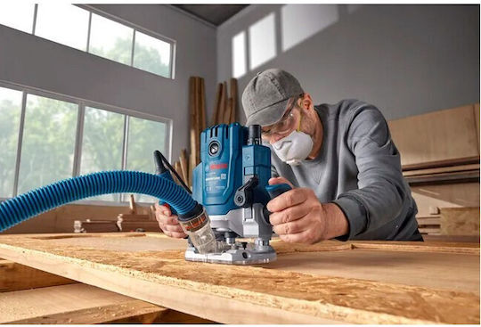 Bosch PRO GOF 20-12 Plunge Router 2000W with Speed Setting and with Dust Suction System