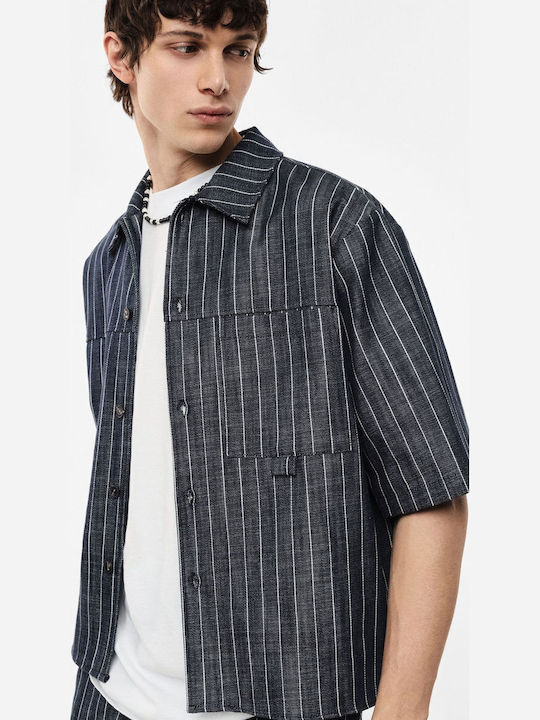 Langärmeliges Overshirt Weiß