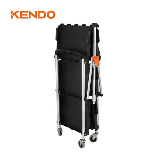 Kendo Rollbar Metallisch Werkzeugkiste B66xT43xH86cm