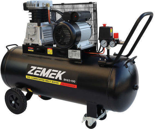 Zemek Compresor de aer cu Putere 3hp și Rezervor de aer 100lt
