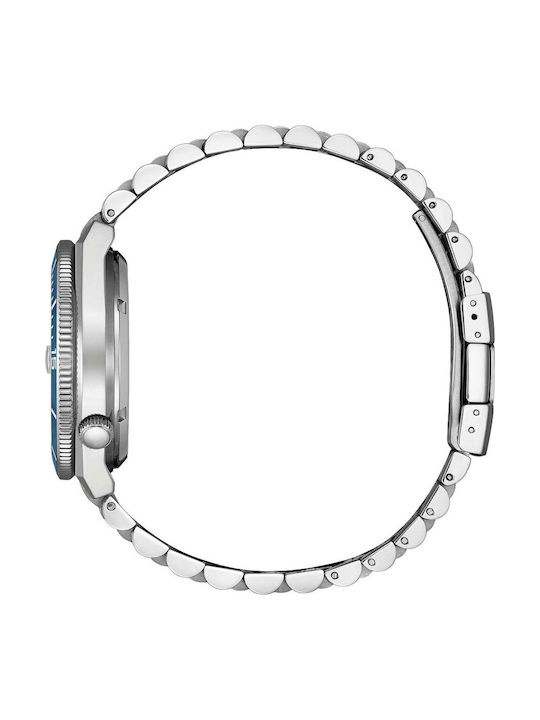 Citizen Men's Automatic Watch with Silver Metal Bracelet