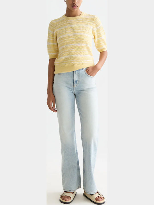 Women's Striped Sweater Parsnip Stripe
