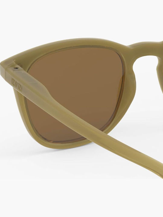 Izipizi #e Τετράγωνα Παιδικά Γυαλιά Ηλίου με Polarized Φακό Πράσινα για 3-5 Ετών