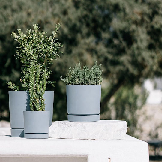 Next Plastic Grey Flower Pot Next Plastic Grey Flower Pot