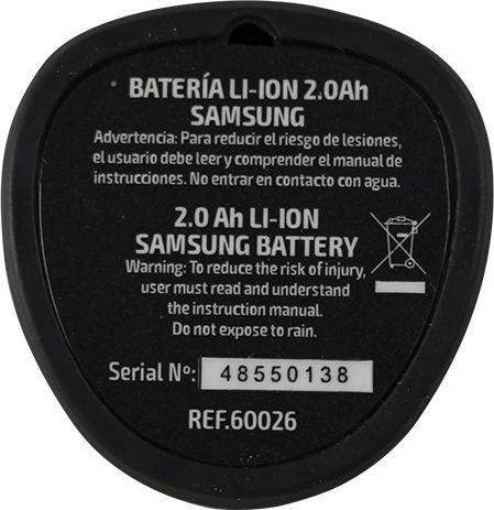 JBM Tool Battery Lithium 12V with Capacity 2Ah