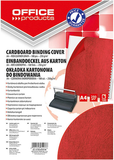 Office Products Abdeckung Buchbinden 100Stück