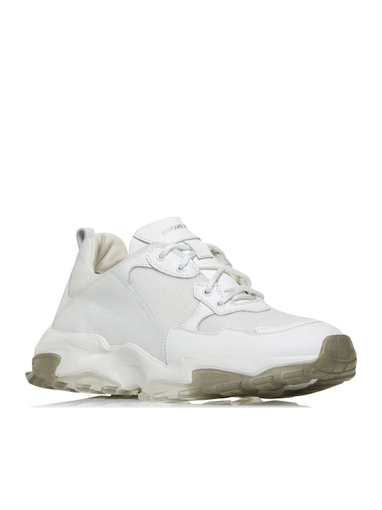 Ανδρικά Chunky Sneakers Λευκά