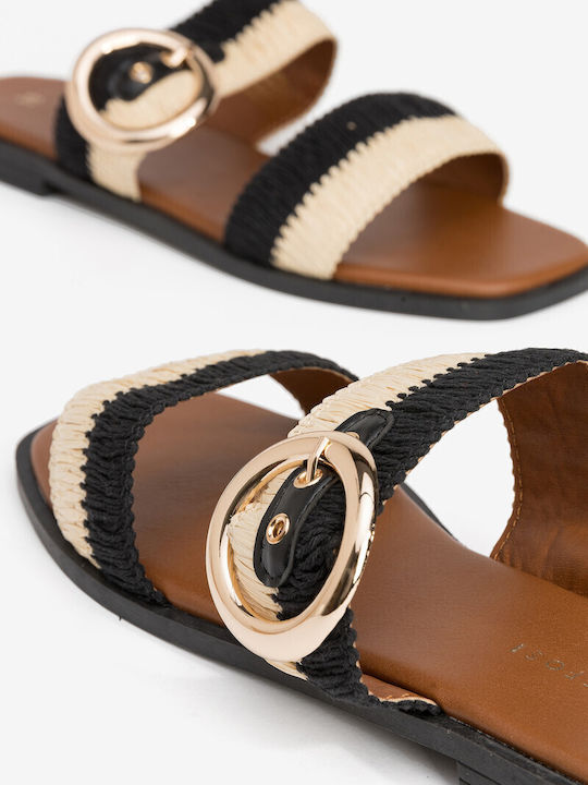 Tiffosi Women's Flat Sandals Black