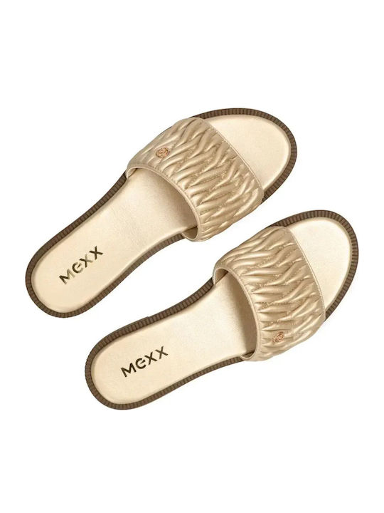 Women's Flat Sandals Gold