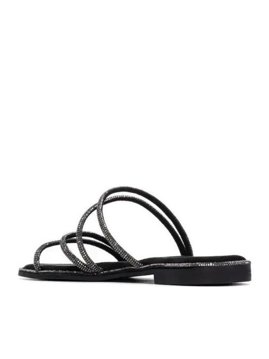 Women's Flat Sandals Black
