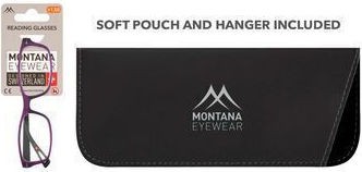 Montana Eyewear Reading Glasses +1.50 In Purple Colour
