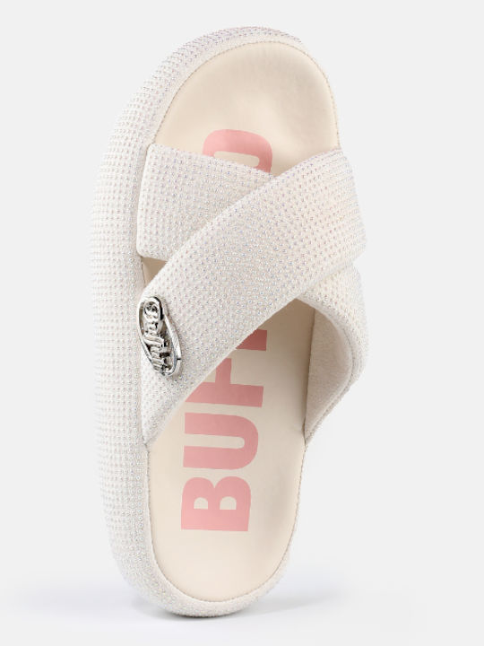 Women's Sandals Flatforms White
