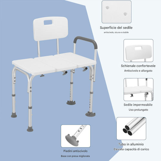Bakaji Bathroom Seat 76x45x92.5cm 02001903