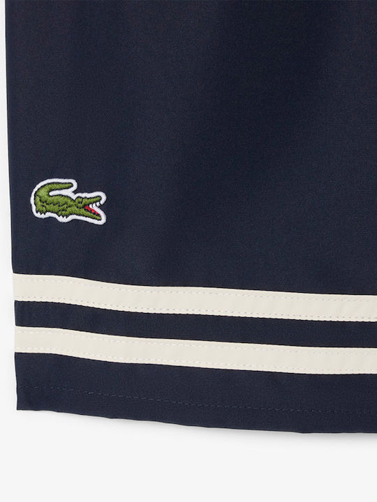 Men's Swimwear Shorts Dark Blue Striped