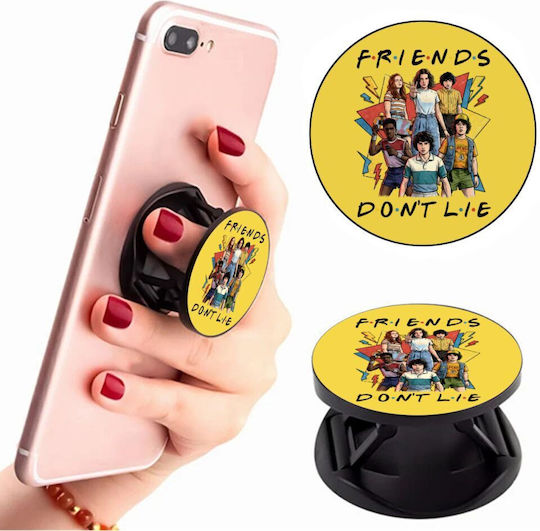 Friends Dont Lie Stranger Things Phone Holders Stand Stand Βάση Στήριξης Κινητού Στο Χέρι