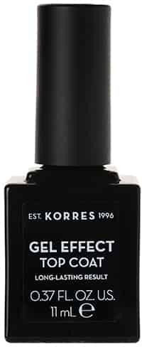 Korres Top Coat για Απλά Βερνίκια 11ml