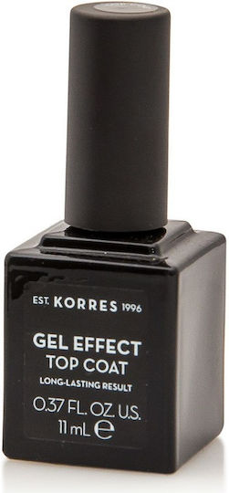 Korres Top Coat για Απλά Βερνίκια 11ml