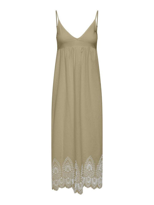 Summer Maxi Denim Dress Blue