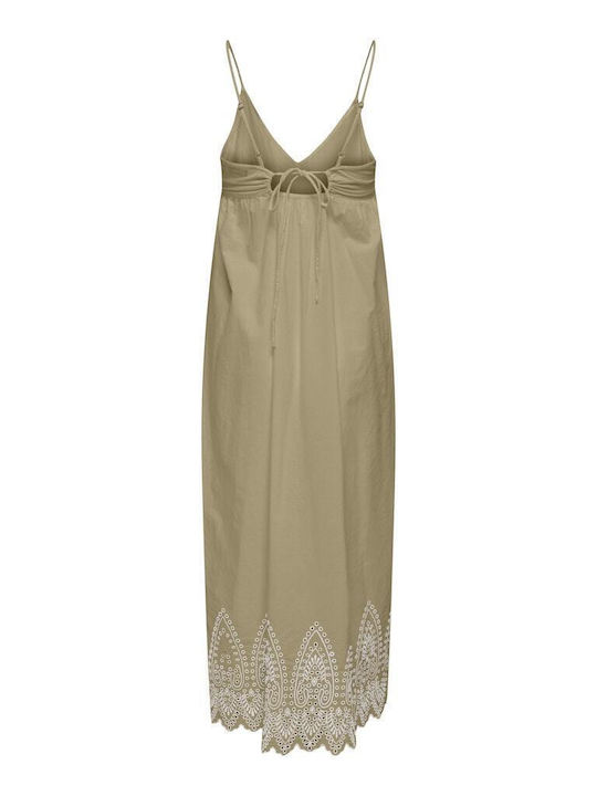 Summer Maxi Denim Dress Blue