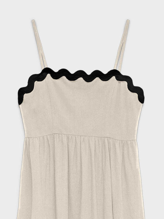 Summer Maxi Dress Ecru